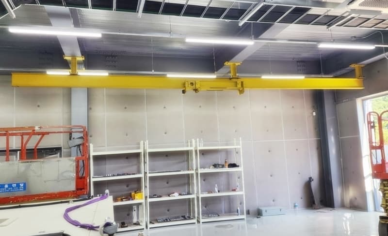 FITI 시험연구원 모노레일 크레인 1.9TON 현장 사진 3