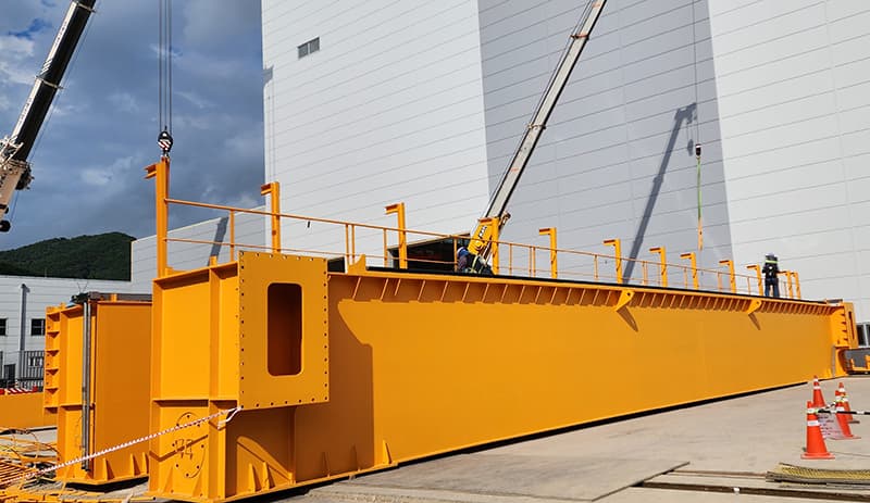 LS ELECTRIC 부산 겐트리 그라브 크레인 350TON 현장 사진 6
