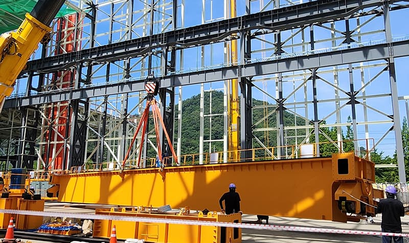 LS ELECTRIC 부산 그라브 크레인 250TON 현장 사진 6
