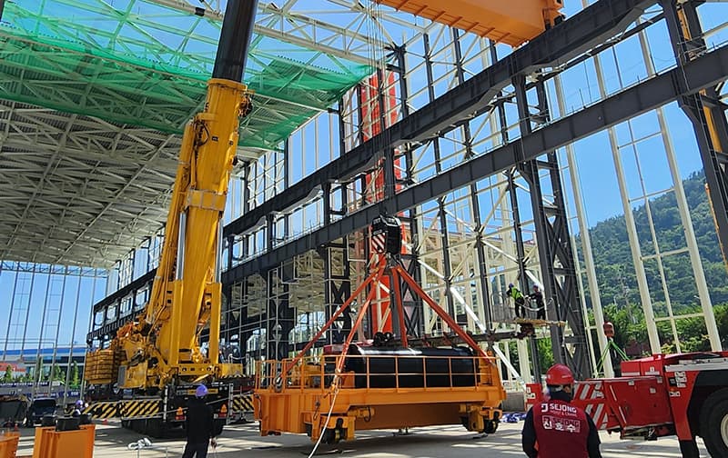 LS ELECTRIC 부산 그라브 크레인 250TON 현장 사진 9