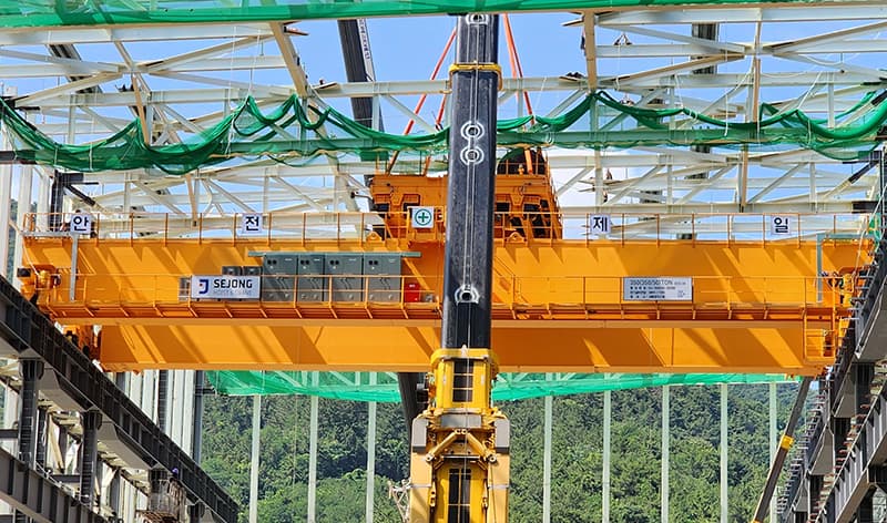 LS ELECTRIC 부산 그라브 크레인 350TON 현장 사진 11