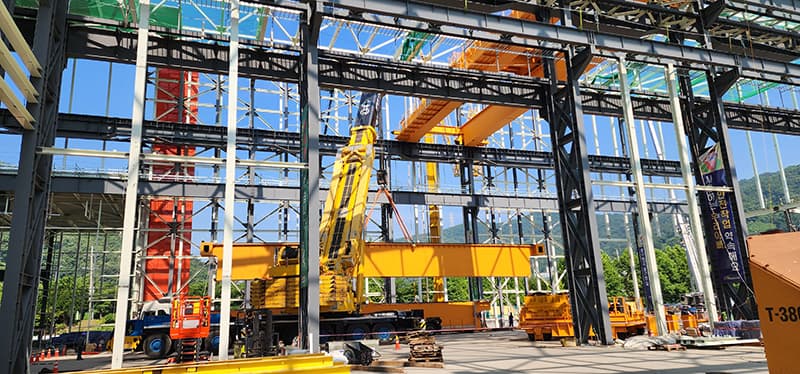 LS ELECTRIC 부산 그라브 크레인 350TON 현장 사진 5